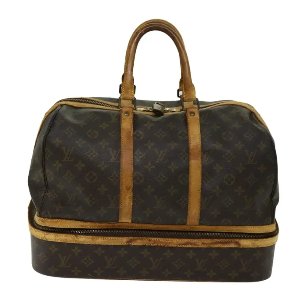 LOUIS VUITTON Monogram Sac Sports Boston Bag M41444